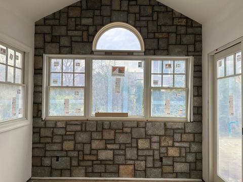 JNH Masonry brickwork and stonework project