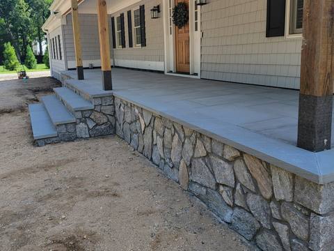 JNH Masonry brickwork and stonework project