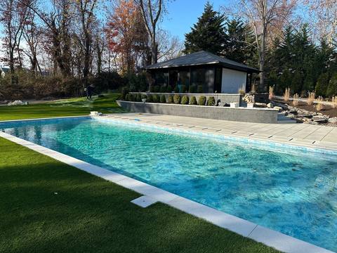 JNH Masonry pool and patio project