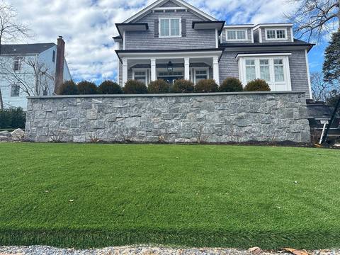 JNH Masonry retaining wall project